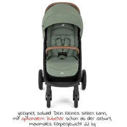 Buggy & Sportwagen Litetrax Pro bis 22 kg belastbar mit Schieber-Ablagefach & Regenschutz - Laurel - Kollektion 2025