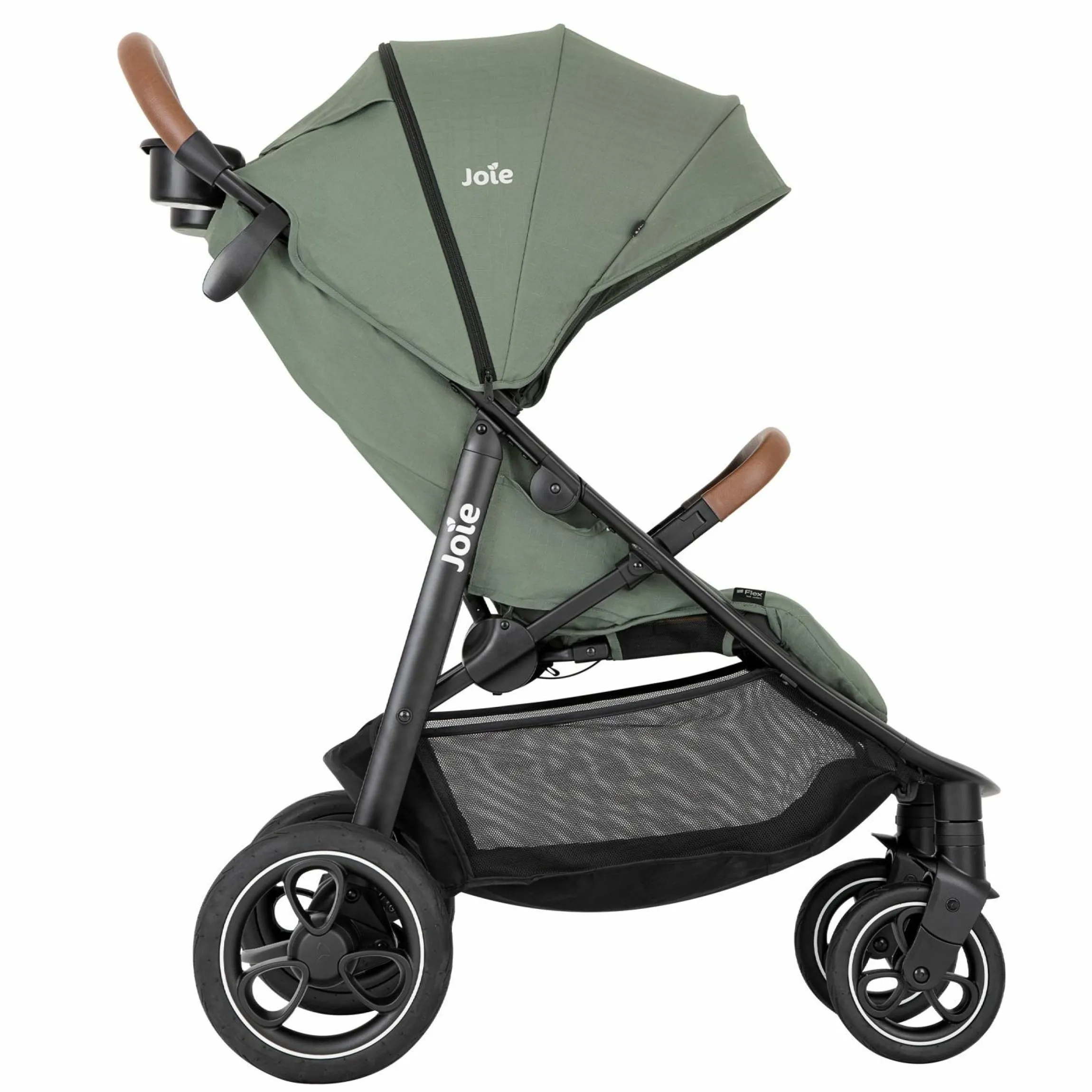 Buggy & Sportwagen Litetrax Pro bis 22 kg belastbar mit Schieber-Ablagefach & Regenschutz - Laurel - Kollektion 2025