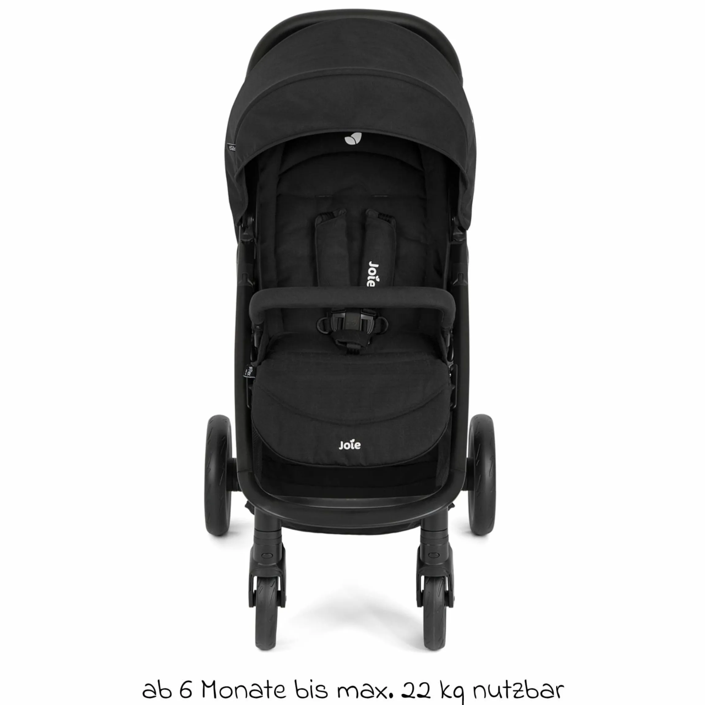 Buggy & Sportwagen Litetrax inkl. Fußsack - bis 22 kg belastbar mit Schieber-Ablagefach & Regenschutz - Shale - Kollektion 2025