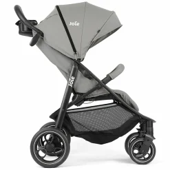Buggy & Sportwagen Litetrax inkl. Fußsack - bis 22 kg belastbar mit Schieber-Ablagefach & Regenschutz - Pebble - Kollektion 2025