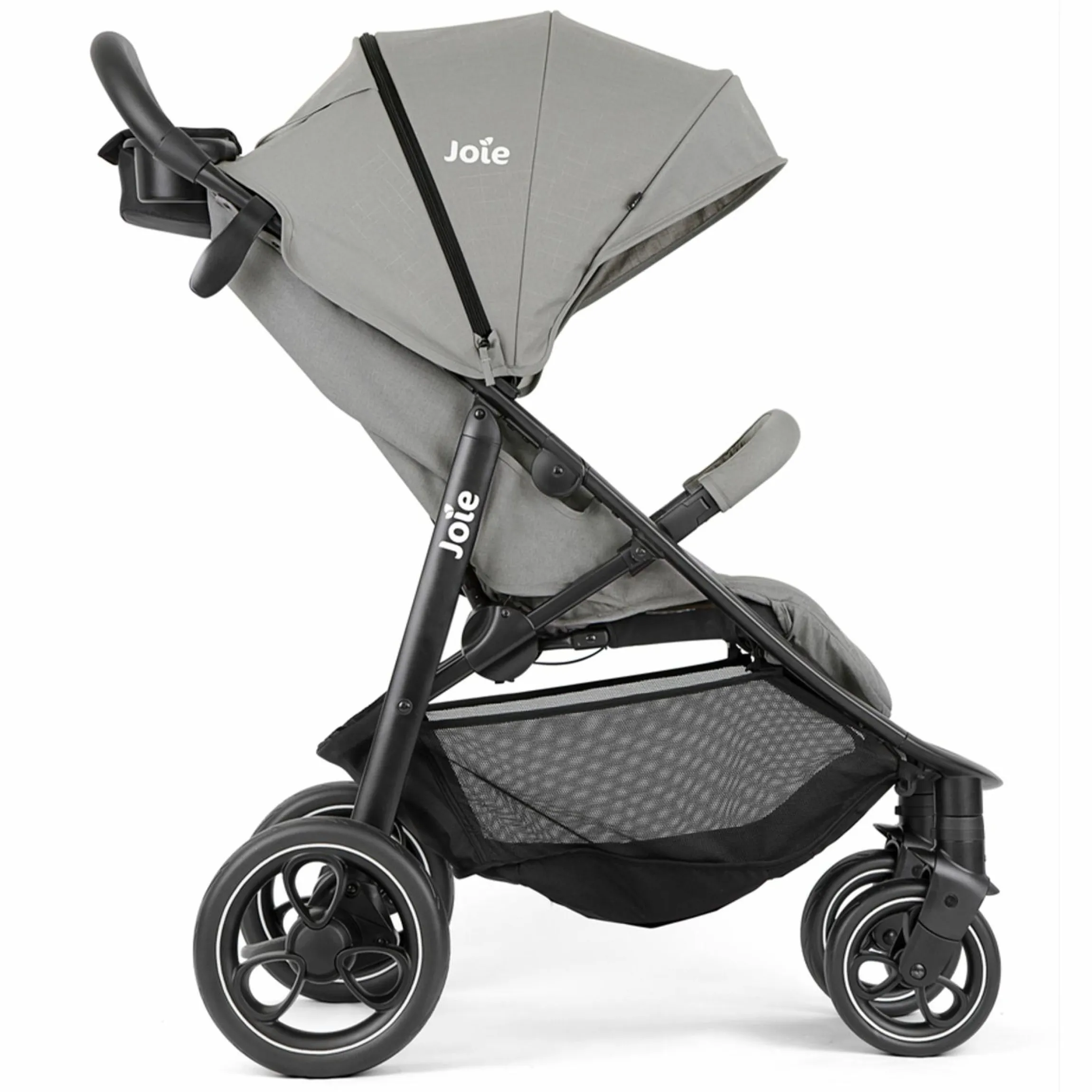 Buggy & Sportwagen Litetrax inkl. Fußsack - bis 22 kg belastbar mit Schieber-Ablagefach & Regenschutz - Pebble - Kollektion 2025