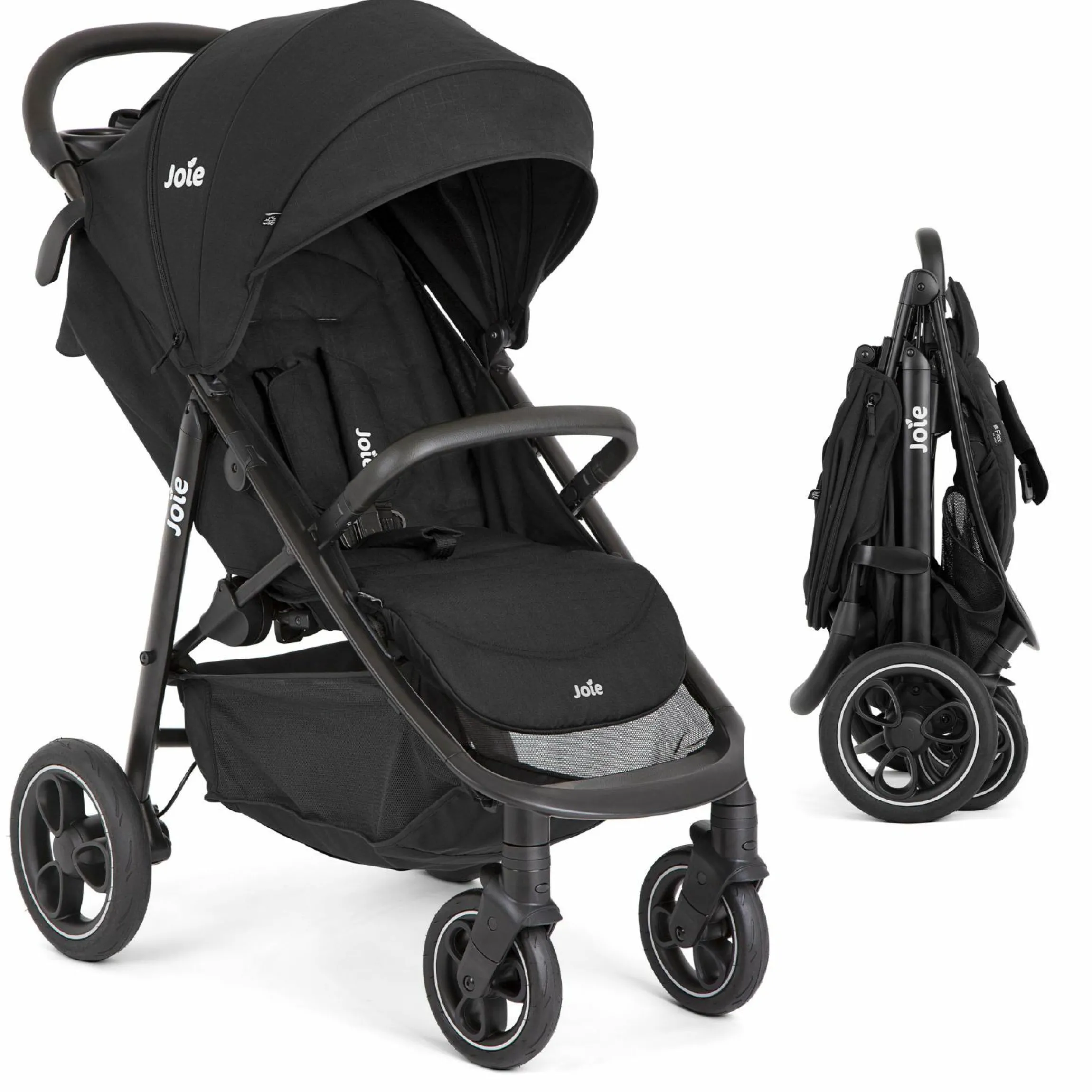 Buggy & Sportwagen Litetrax Pro bis 22 kg belastbar mit Schieber-Ablagefach & Regenschutz - Shale - Kollektion 2025