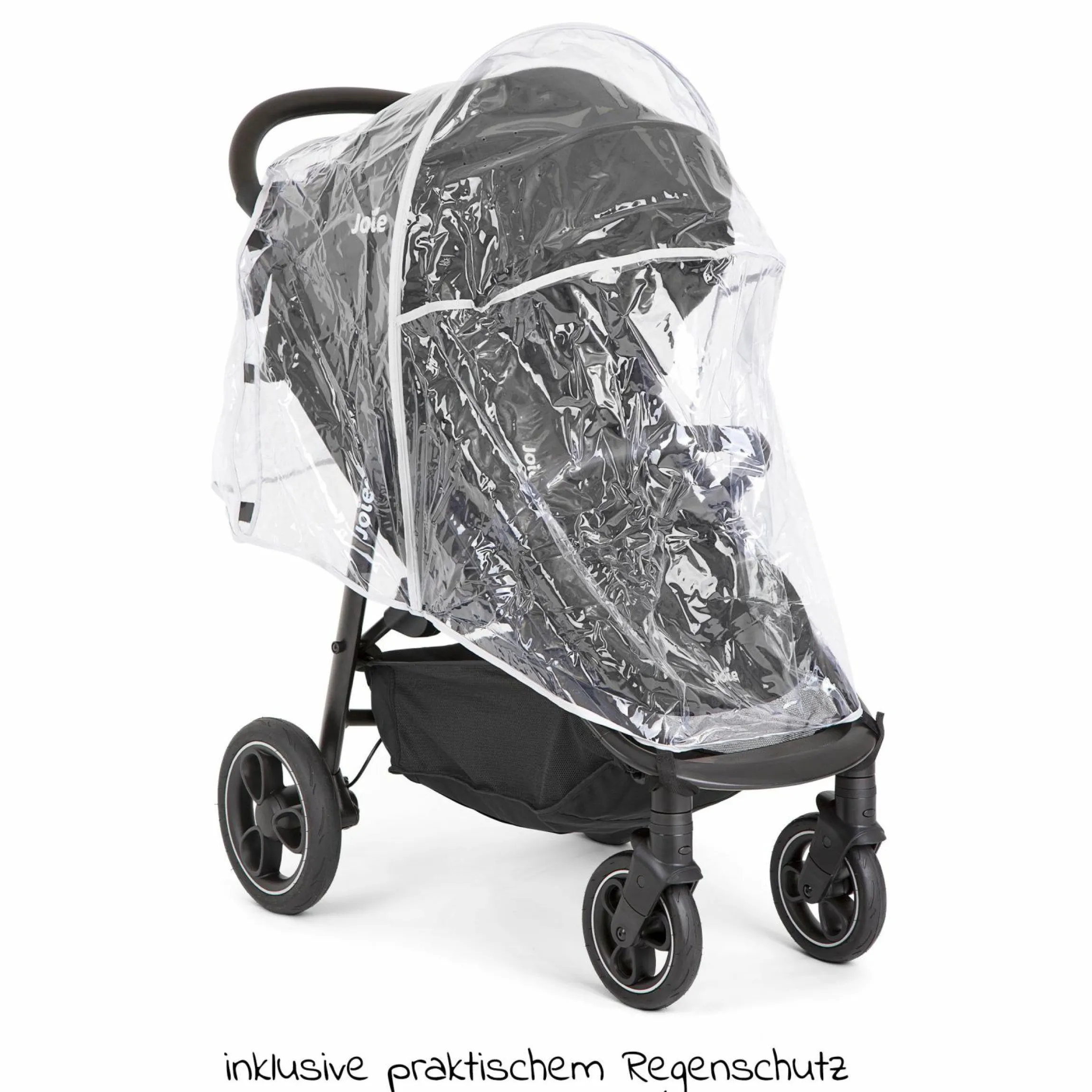 Buggy & Sportwagen Litetrax Pro bis 22 kg belastbar mit Schieber-Ablagefach & Regenschutz - Shale - Kollektion 2025