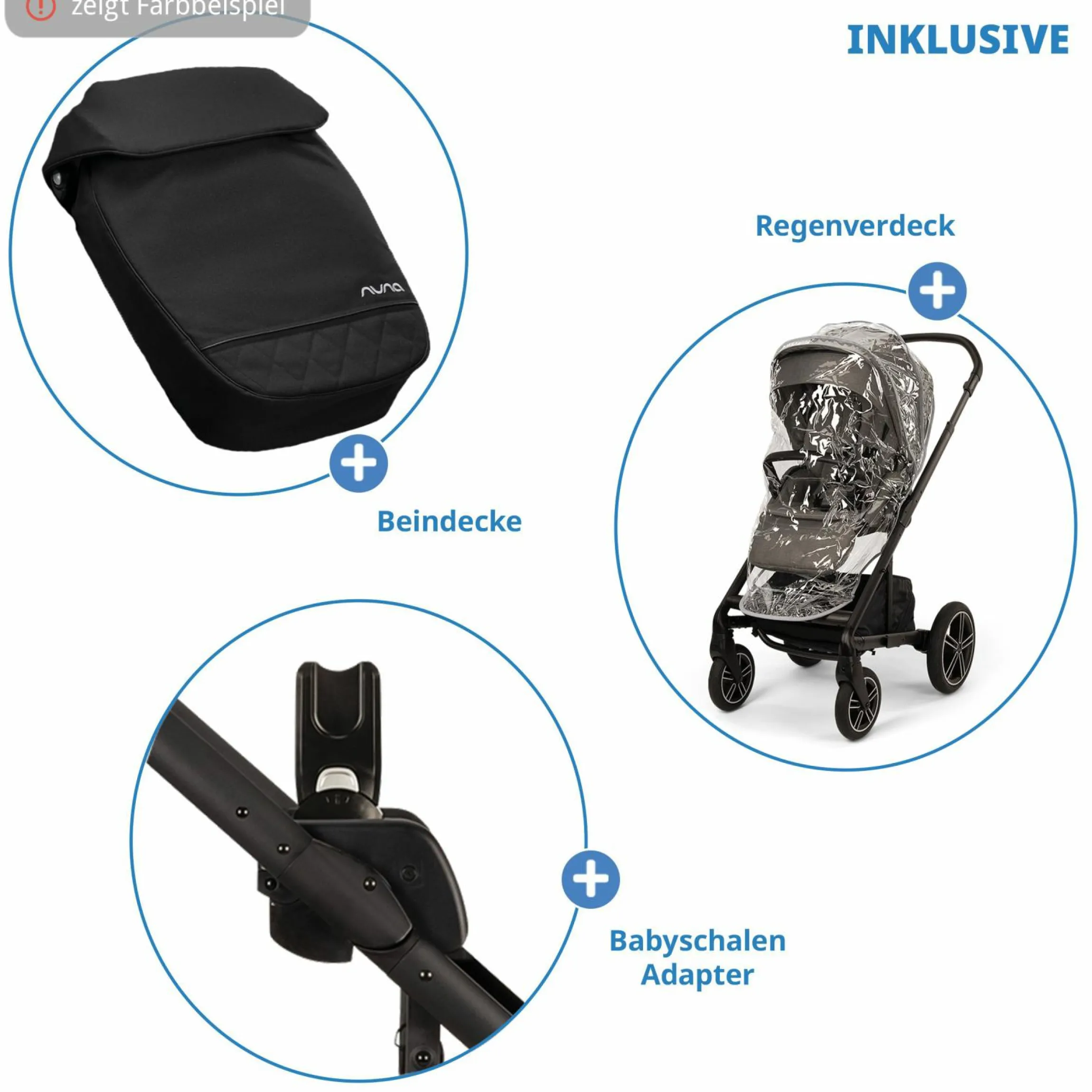 Buggy & Sportwagen MIXX next bis 22 kg mit magnetischem Gurtverschluss, umsetzbarem Allwettersitz, höhenverstellbarem Schieber, integrierter Sichtschutz inkl. Adapter, Kniedecke & Regenschutz - Thunder - Kollektion 2025