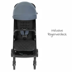 Buggy- & Sportwagen Myavo bis 22 kg belastbar nur 5,8 kg leicht mit Liegefunktion & Regenschutz - Stormy