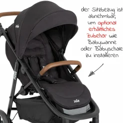 Buggy & Sportwagen Mytrax Pro bis 22 kg belastbar mit Teleskopschieber, Getränkehalter & Regenschutz - Shale - Kollektion 2025