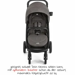 Buggy & Sportwagen Mytrax Pro bis 22 kg belastbar mit Teleskopschieber, Getränkehalter & Regenschutz - Thunder - Kollektion 2025