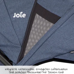 Buggy & Sportwagen Mytrax Pro bis 22 kg belastbar mit Teleskopschieber, Getränkehalter inkl. Insektenschutz & Regenschutz - Blueberry - Kollektion 2025
