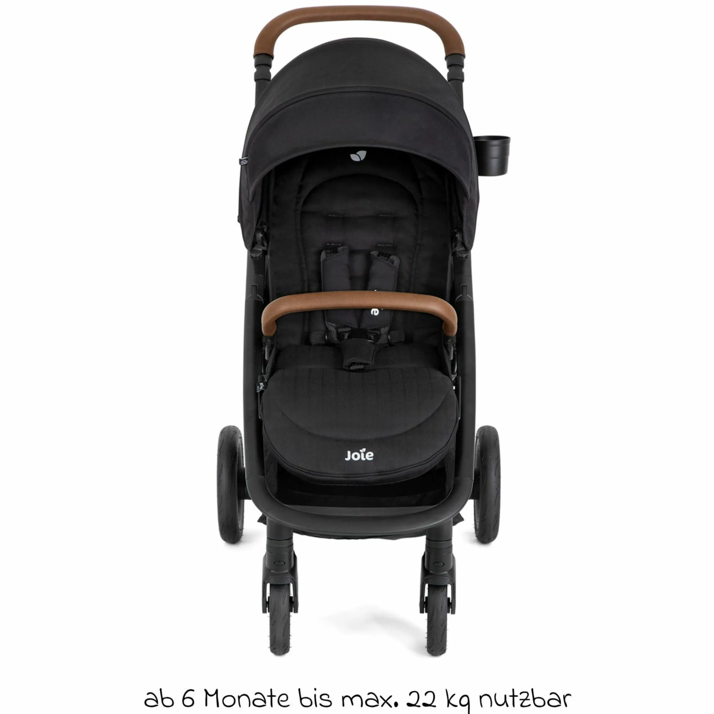 Buggy & Sportwagen Mytrax Pro inkl. Fußsack - bis 22 kg belastbar mit Teleskopschieber, Getränkehalter & Regenschutz - Shale - Kollektion 2025