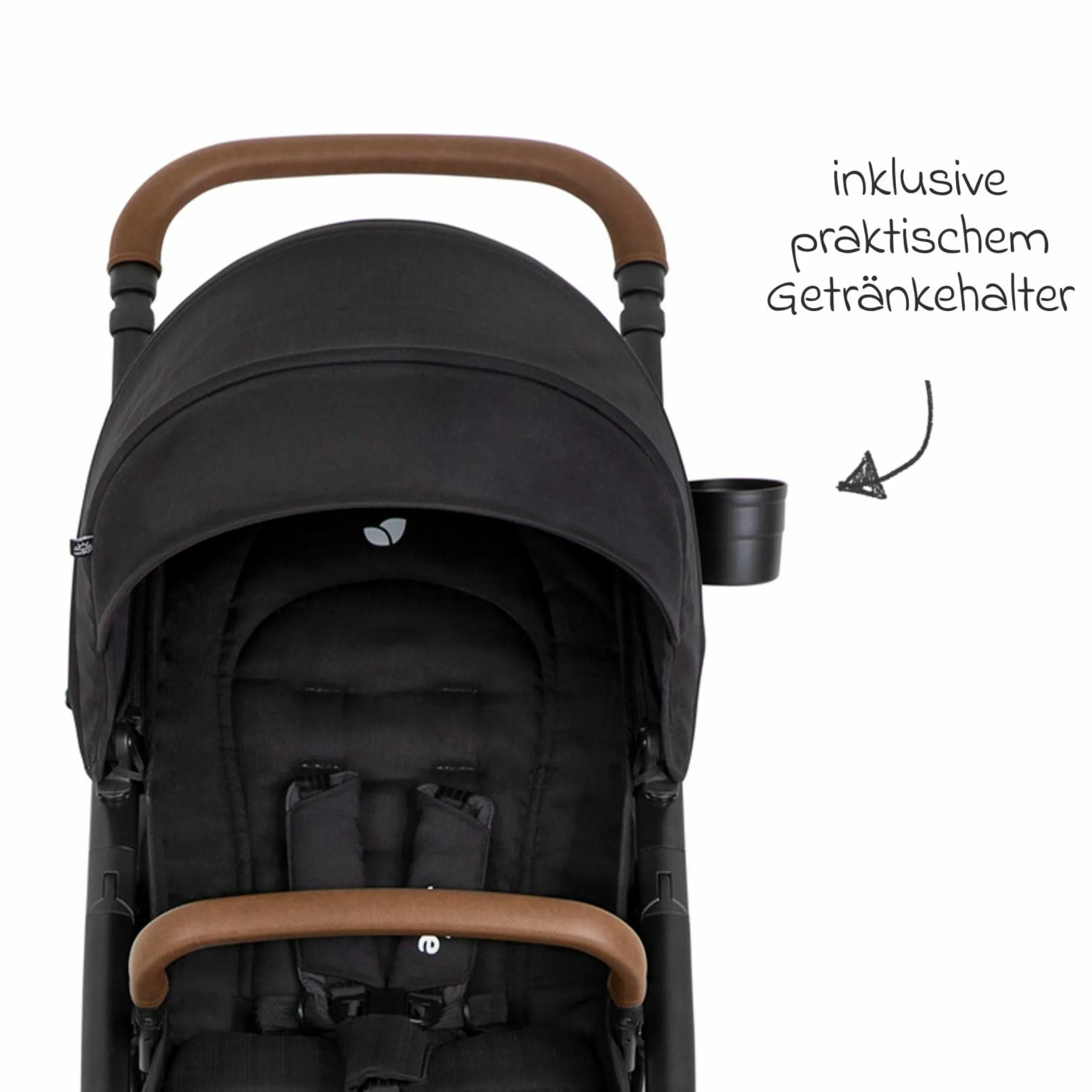 Buggy & Sportwagen Mytrax Pro inkl. Fußsack - bis 22 kg belastbar mit Teleskopschieber, Getränkehalter & Regenschutz - Shale - Kollektion 2025