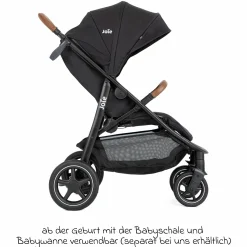 Buggy & Sportwagen Mytrax Pro inkl. Fußsack - bis 22 kg belastbar mit Teleskopschieber, Getränkehalter & Regenschutz - Shale - Kollektion 2025
