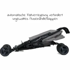 Buggy & Sportwagen Nitro LX nur 7,7 kg - ideal für die Reise - Dark Pewter
