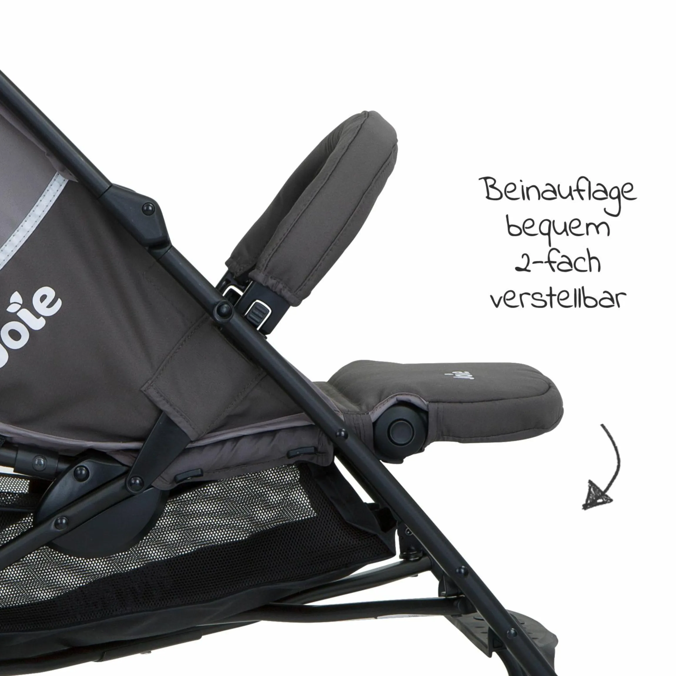 Buggy & Sportwagen Nitro LX nur 7,7 kg - ideal für die Reise - Dark Pewter