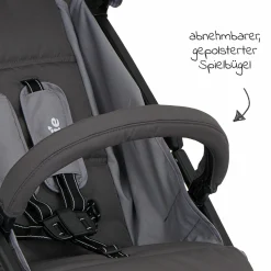 Buggy & Sportwagen Nitro LX nur 7,7 kg - ideal für die Reise - Dark Pewter