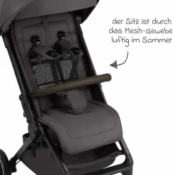 Buggy & Sportwagen Ping 3 Trekking bis 22 kg mit flacher Liegeposition inkl. Sitzeinlage, Transporttasche & Tragegurt - Falcon - Kollektion 2025