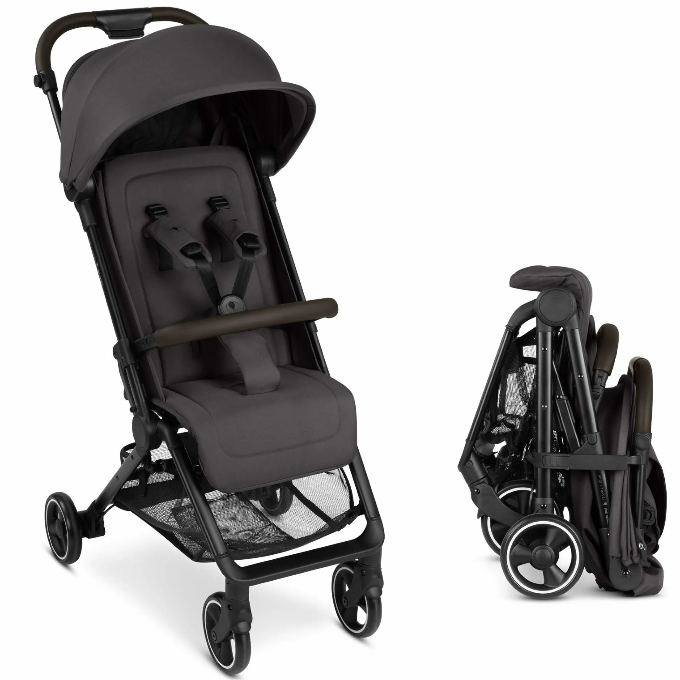 Buggy & Sportwagen Ping 3 Travel bis 22 kg mit flacher Liegeposition inkl. Transporttasche & Tragegurt - Falcon - Kollektion 2025
