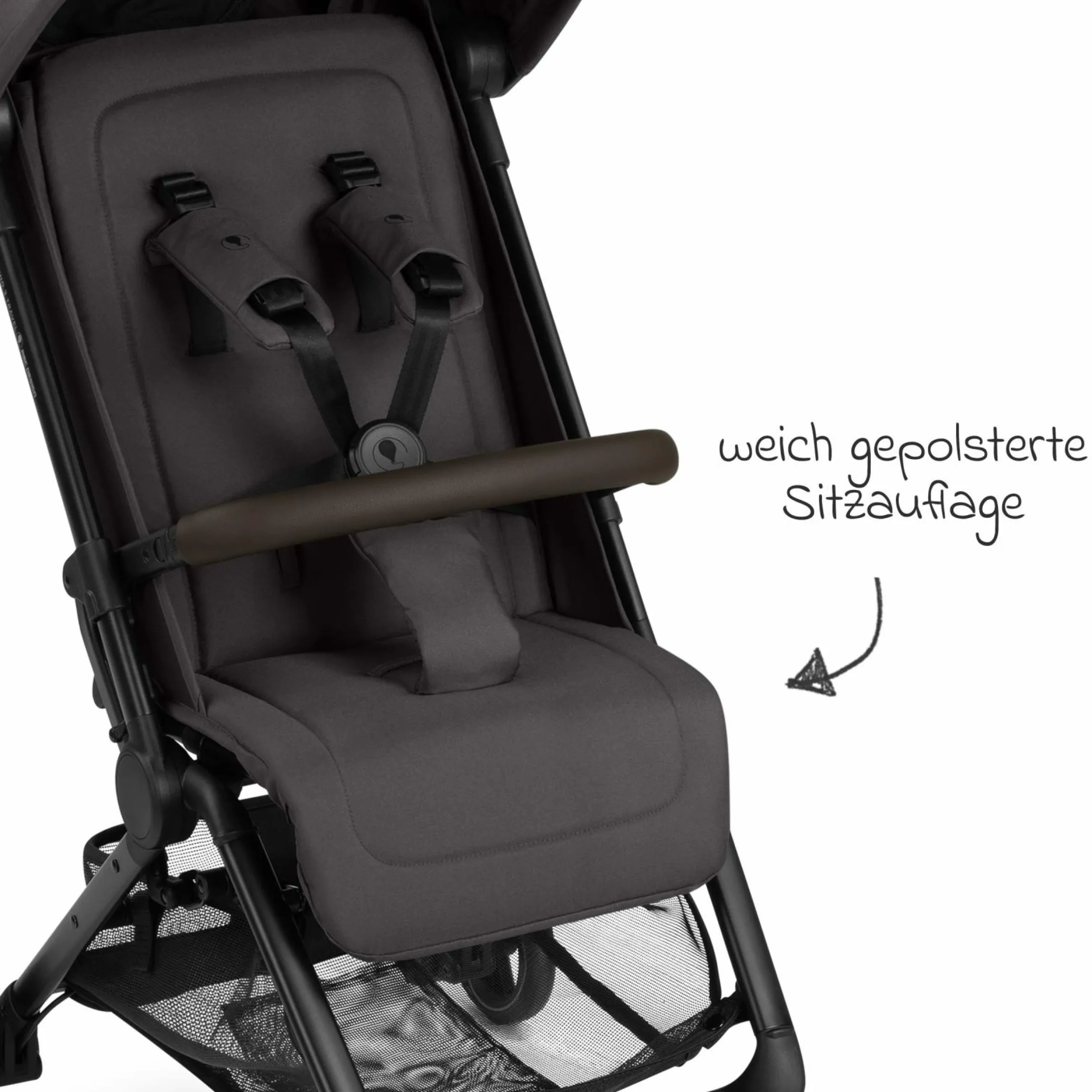 Buggy & Sportwagen Ping 3 Travel bis 22 kg mit flacher Liegeposition inkl. Transporttasche & Tragegurt - Falcon - Kollektion 2025