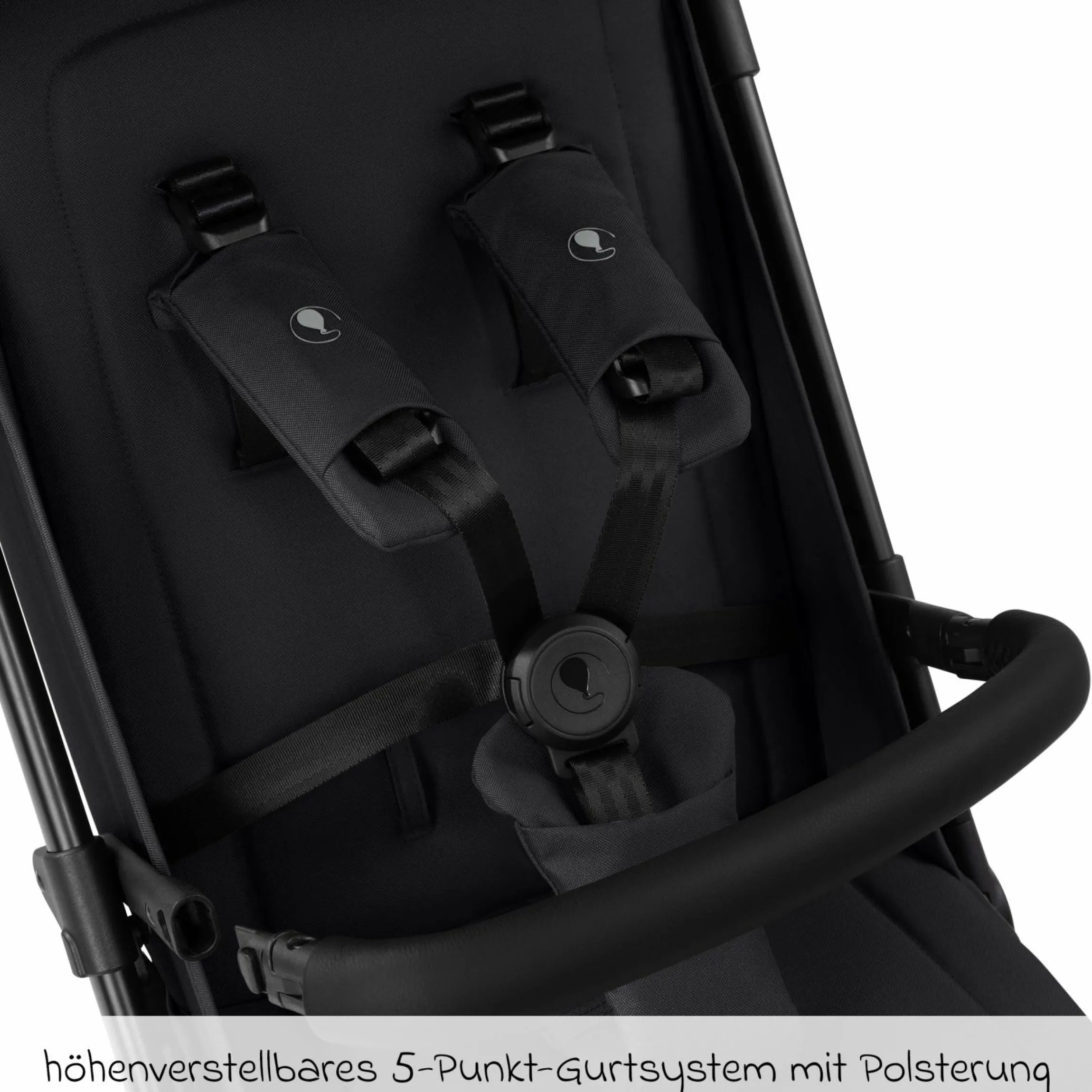 Buggy & Sportwagen Ping 3 Travel bis 22 kg mit flacher Liegeposition inkl. Transporttasche & Tragegurt - Pure - Coal - Kollektion 2025