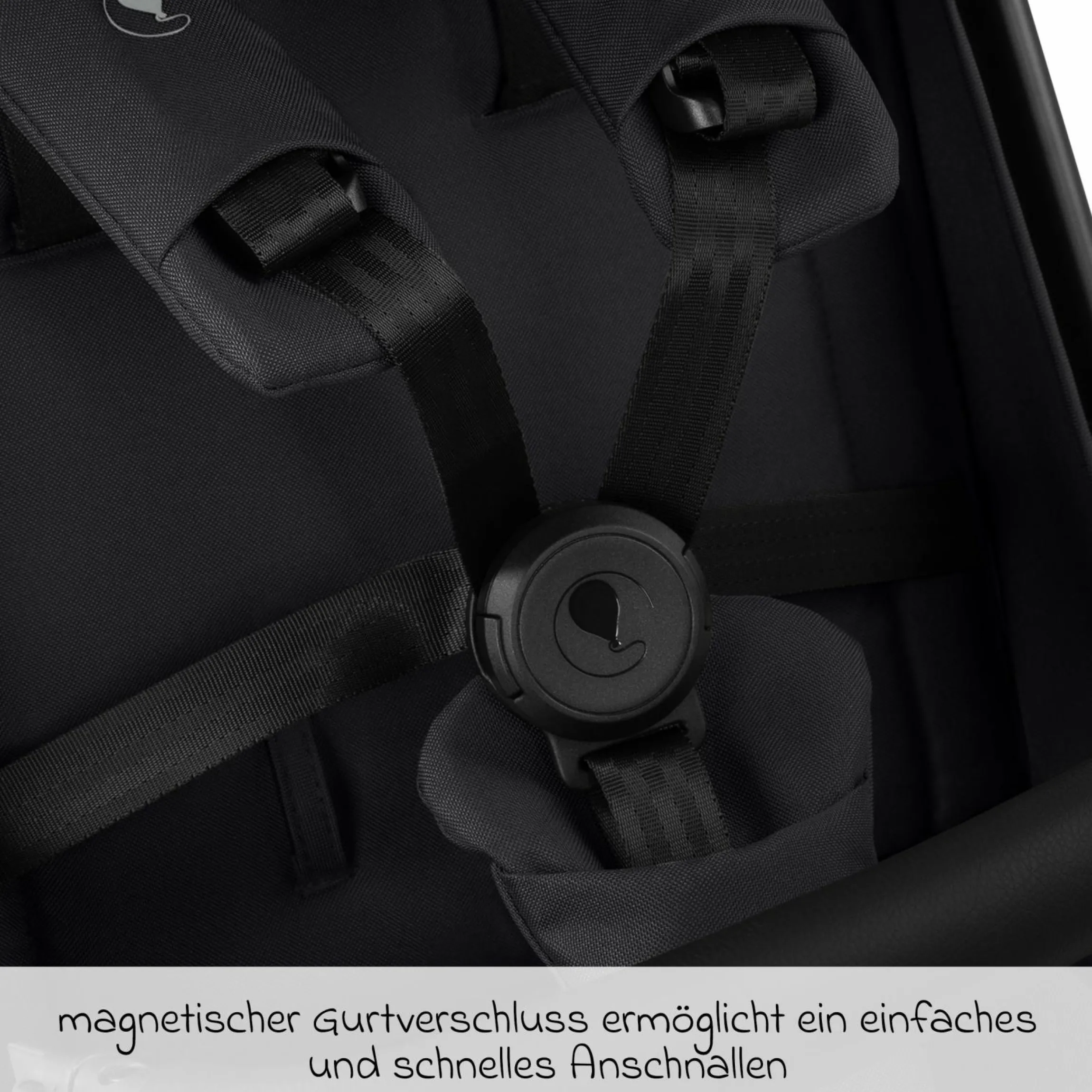 Buggy & Sportwagen Ping 3 Travel bis 22 kg mit flacher Liegeposition inkl. Transporttasche & Tragegurt - Pure - Coal - Kollektion 2025