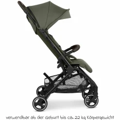 Buggy & Sportwagen Ping 3 Travel bis 22 kg mit flacher Liegeposition inkl. Transporttasche & Tragegurt - Pure - Avocado - Kollektion 2025