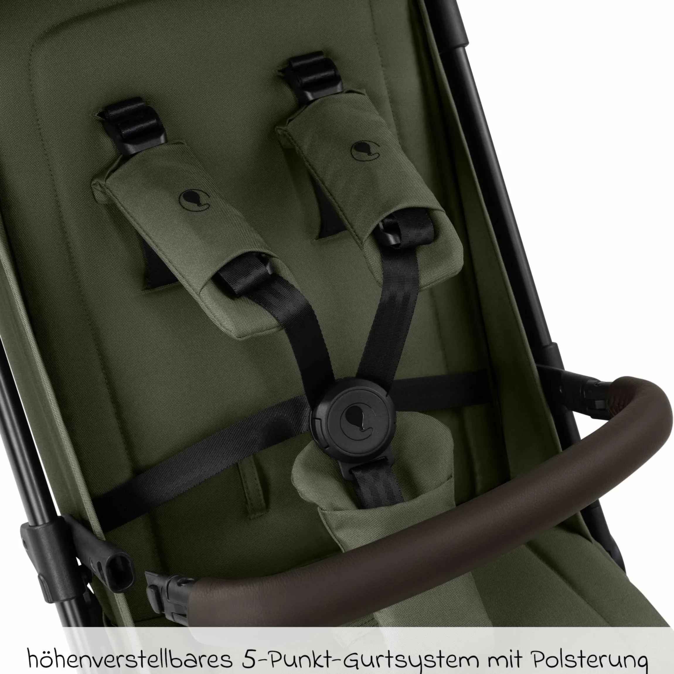 Buggy & Sportwagen Ping 3 Travel bis 22 kg mit flacher Liegeposition inkl. Transporttasche & Tragegurt - Pure - Avocado - Kollektion 2025