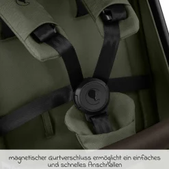 Buggy & Sportwagen Ping 3 Travel bis 22 kg mit flacher Liegeposition inkl. Transporttasche & Tragegurt - Pure - Avocado - Kollektion 2025