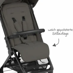 Buggy & Sportwagen Ping Two Trekking mit flacher Liegeposition, Transporttasche und Tragegurt - Cloud - Kollektion 2024