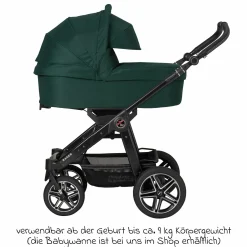 Buggy & Sportwagen Racer GTS bis 22 kg belastbar mit Handbremse, Knickschieber inkl. Regenschutz - Panda Family - Kollektion 2024