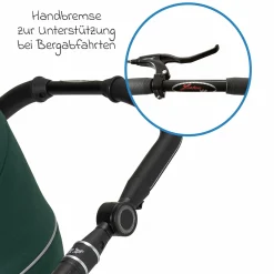 Buggy & Sportwagen Racer GTS bis 22 kg belastbar mit Handbremse, Knickschieber inkl. Regenschutz - Panda Family - Kollektion 2024