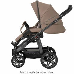 Buggy & Sportwagen Racer GTS bis 22 kg belastbar mit Handbremse, Knickschieber inkl. Regenschutz - Happy Feet - Kollektion 2024