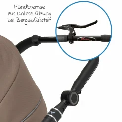 Buggy & Sportwagen Racer GTS bis 22 kg belastbar mit Handbremse, Knickschieber inkl. Regenschutz - Happy Feet - Kollektion 2024