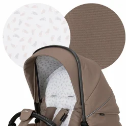 Buggy & Sportwagen Racer GTS bis 22 kg belastbar mit Handbremse, Knickschieber inkl. Regenschutz - Happy Feet - Kollektion 2024