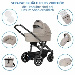 Buggy & Sportwagen Racer GTS bis 22 kg belastbar mit Handbremse, Knickschieber inkl. Regenschutz - Hedgehog Love - Kollektion 2024