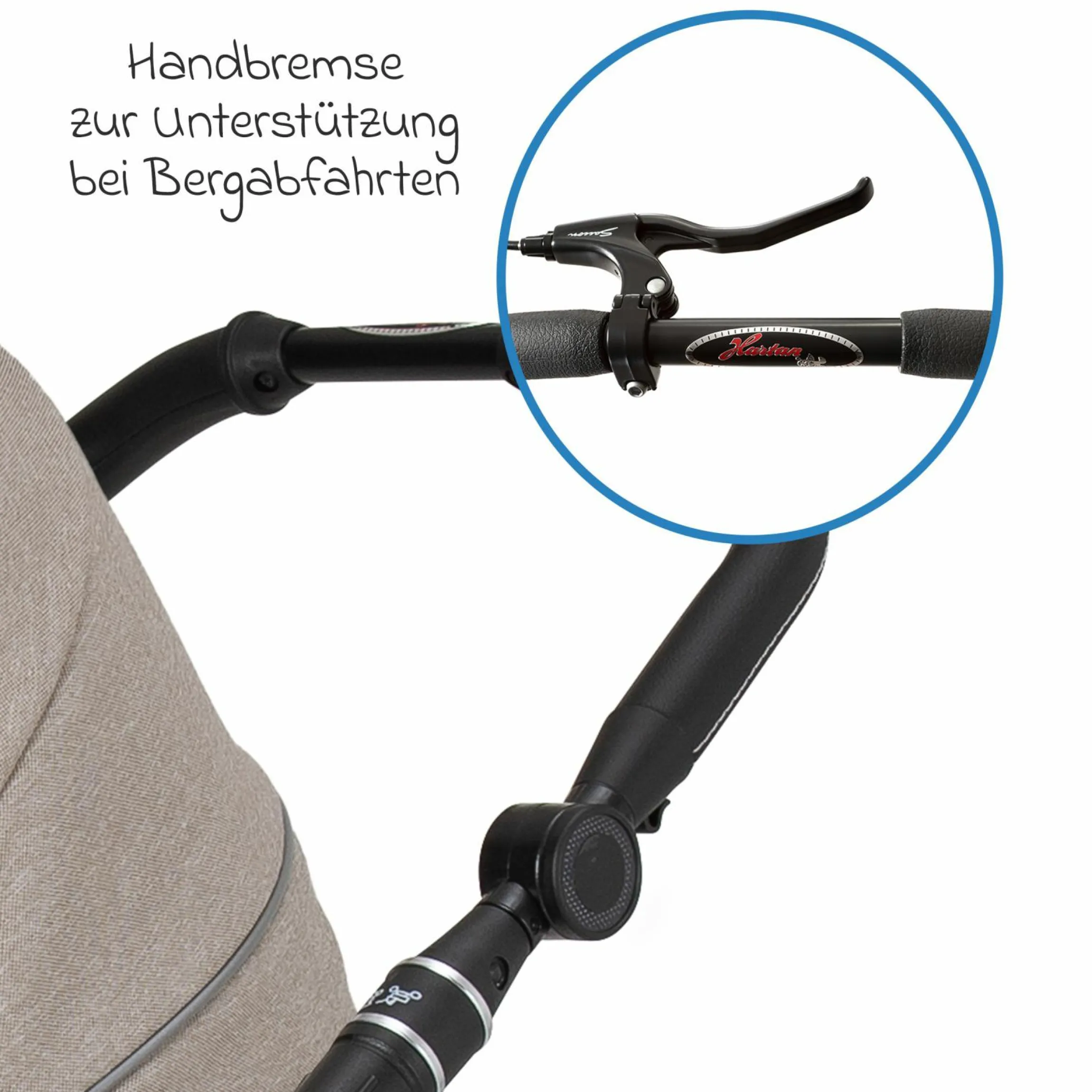 Buggy & Sportwagen Racer GTS bis 22 kg belastbar mit Handbremse, Knickschieber inkl. Regenschutz - Hedgehog Love - Kollektion 2024