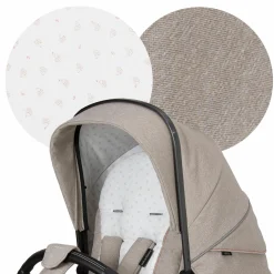 Buggy & Sportwagen Racer GTS bis 22 kg belastbar mit Handbremse, Knickschieber inkl. Regenschutz - Hedgehog Love - Kollektion 2024