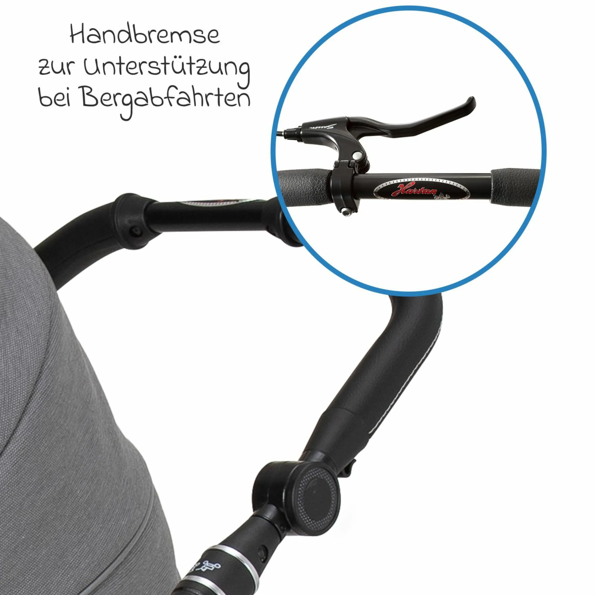 Buggy & Sportwagen Racer GTS bis 22 kg belastbar mit Handbremse, Knickschieber inkl. Regenschutz - Little Zoo - Kollektion 2024