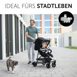 Buggy & Sportwagen Rapid 4 (bis 25 kg) - Black