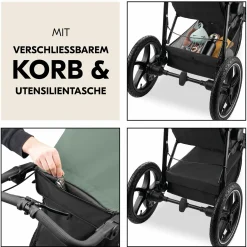 Buggy & Sportwagen Runner 3 (mit großen Luftreifen) - Jungle Green - Kollektion 2024