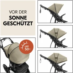 Buggy & Sportwagen Runner 3 (mit großen Luftreifen) - Olive - Kollektion 2024