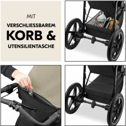 Buggy & Sportwagen Runner 3 (mit großen Luftreifen) - Olive - Kollektion 2024