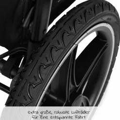 Buggy & Sportwagen Runner 2 (mit großen Luftreifen) - Black
