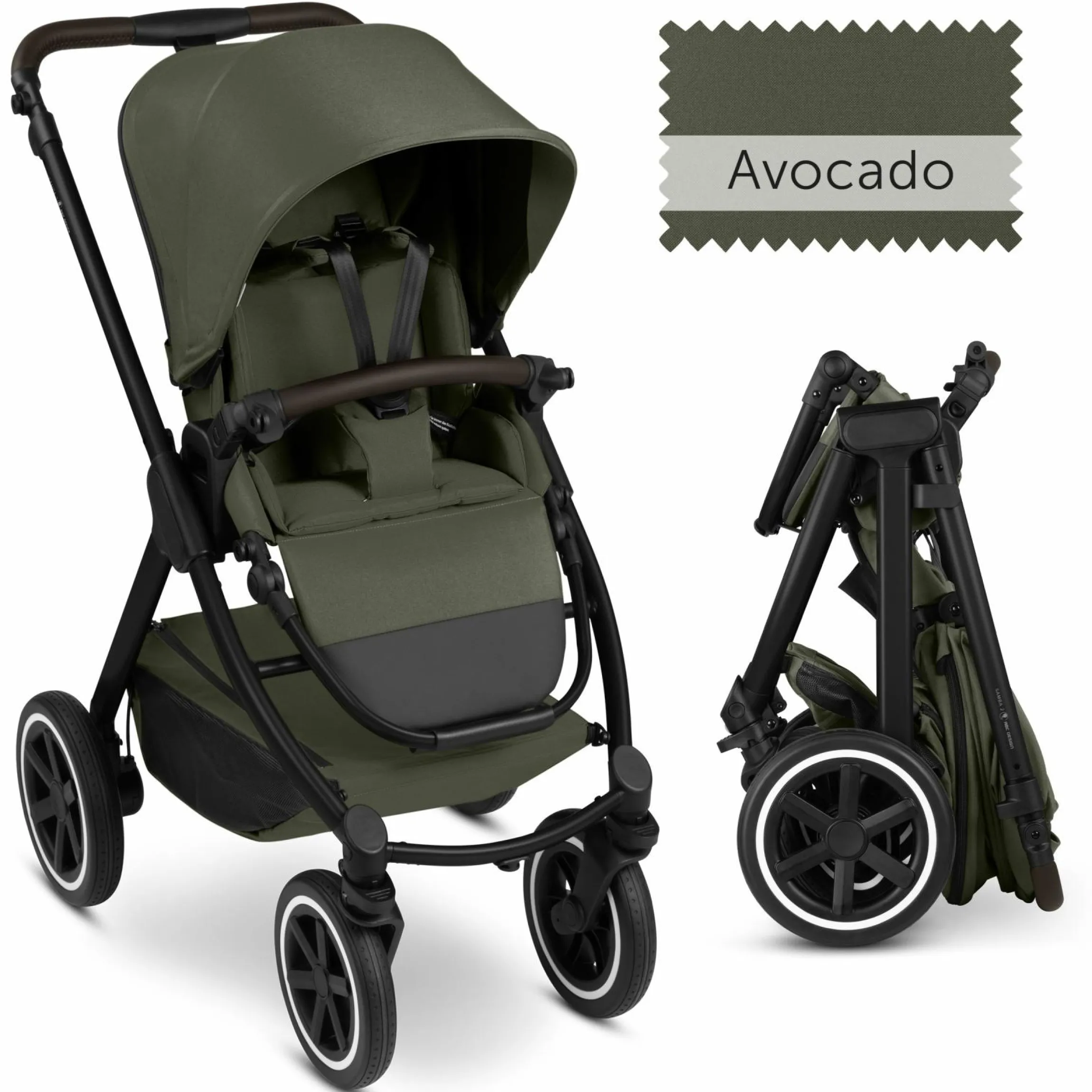 Buggy & Sportwagen Samba 2 mit Sportsitz (ab ca. 9 Monate) - Pure - Avocado - Kollektion 2025