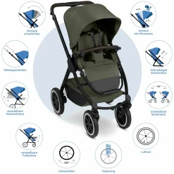 Buggy & Sportwagen Samba 2 mit Sportsitz (ab ca. 9 Monate) - Pure - Avocado - Kollektion 2025