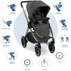 Buggy & Sportwagen Samba 2 mit Sportsitz (ab ca. 9 Monate) - Almond - Kollektion 2025