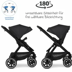Buggy & Sportwagen Samba 2 mit Sportsitz (ab ca. 9 Monate) - Pure - Coal - Kollektion 2025
