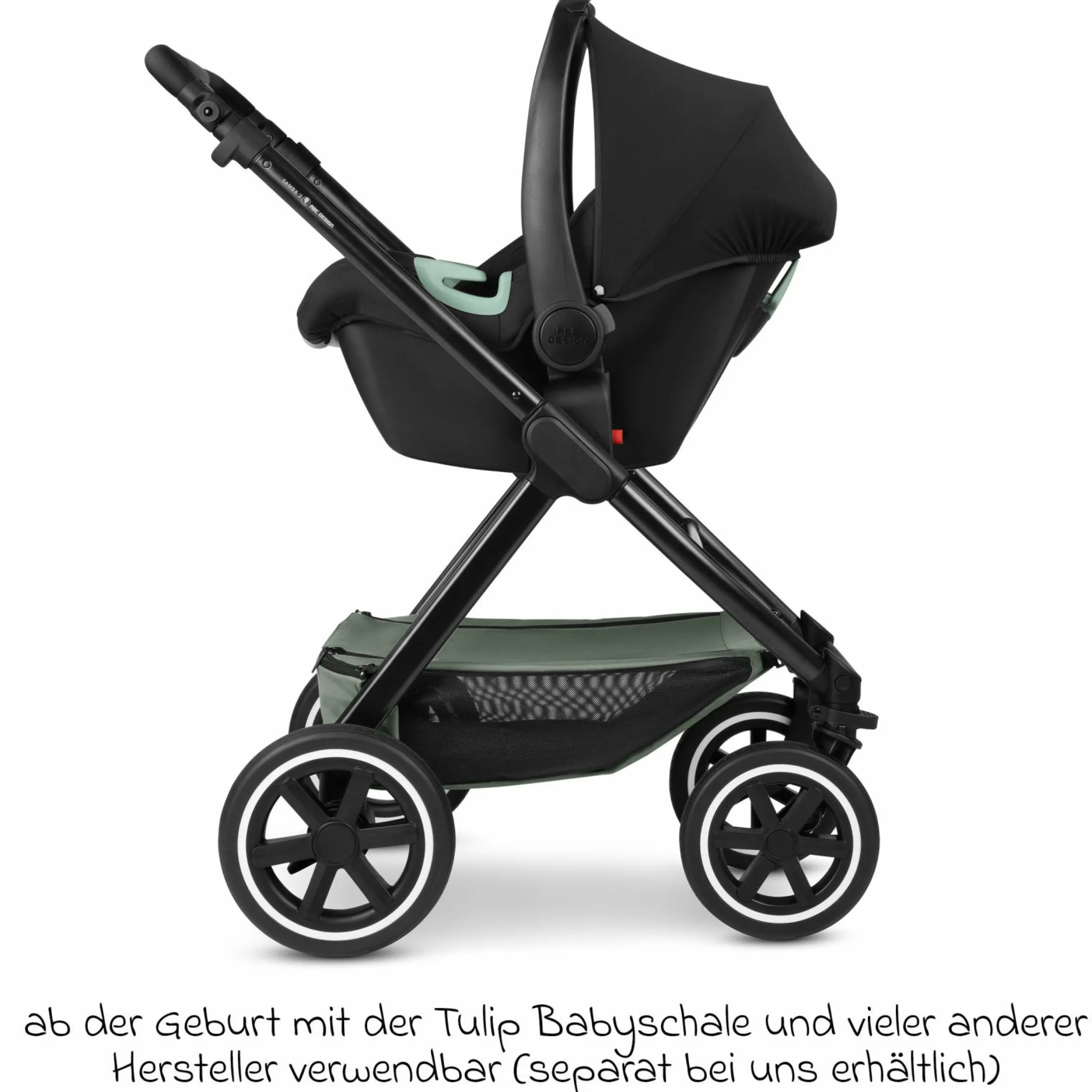 Buggy & Sportwagen Samba 2 mit Sportsitz (ab ca. 9 Monate) - Pine - Kollektion 2025