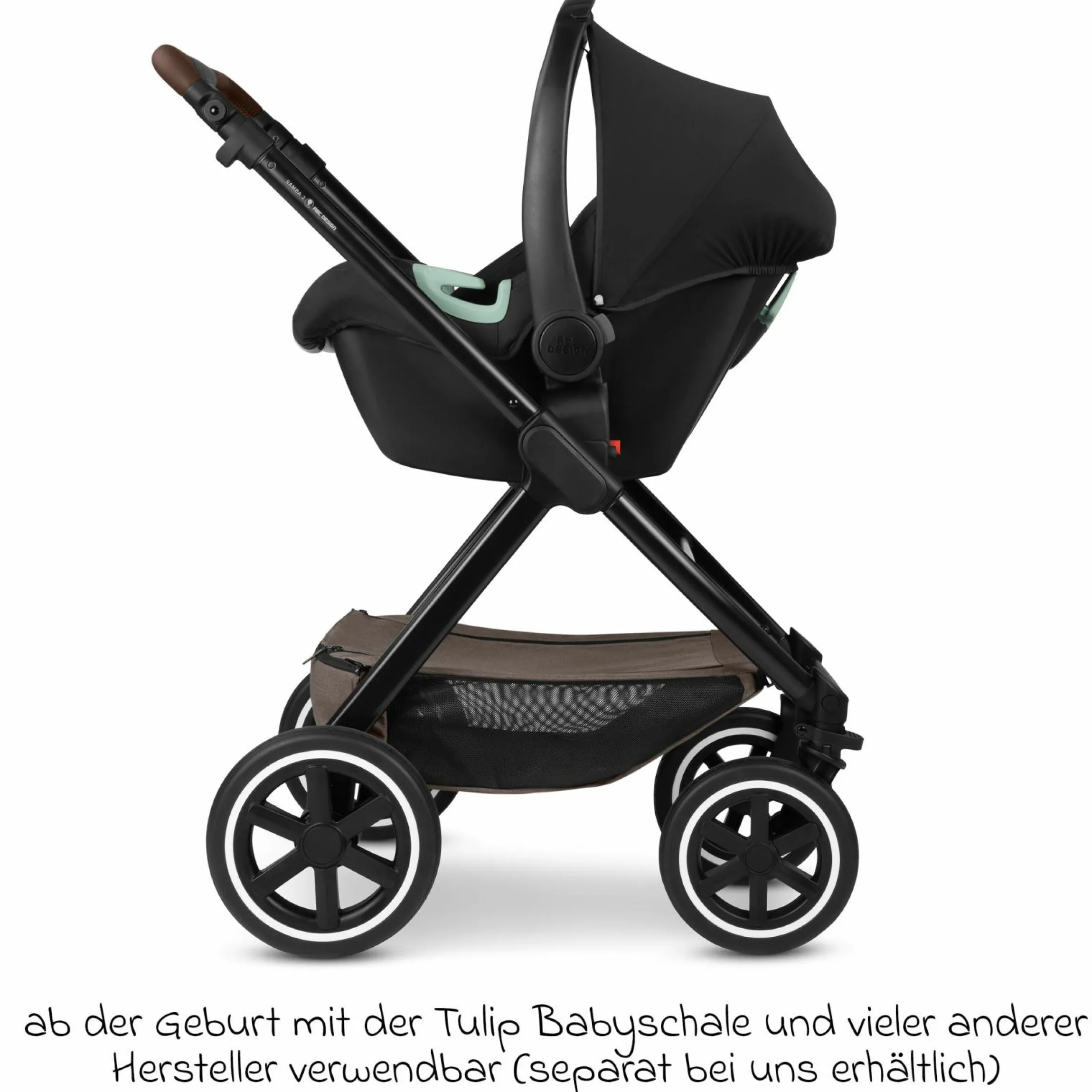 Buggy & Sportwagen Samba 2 mit Sportsitz (ab ca. 9 Monate) - Pure - Nature - Kollektion 2025