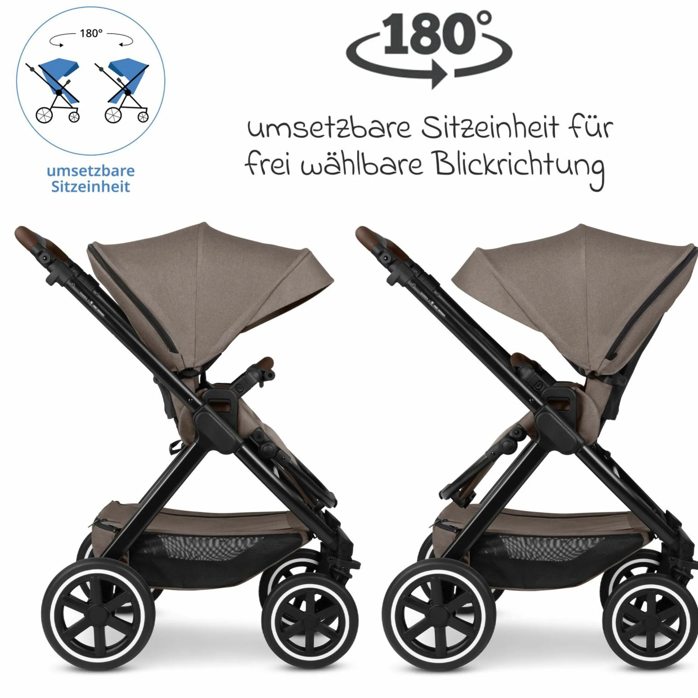 Buggy & Sportwagen Samba 2 mit Sportsitz (ab ca. 9 Monate) - Pure - Nature - Kollektion 2025