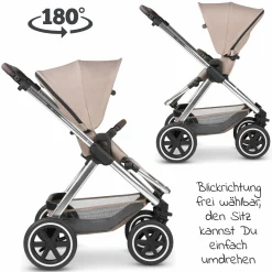 Buggy & Sportwagen Samba mit Sportsitz (ab ca. 9 Monate) - Pure Edition - Grain - Kollektion 2024