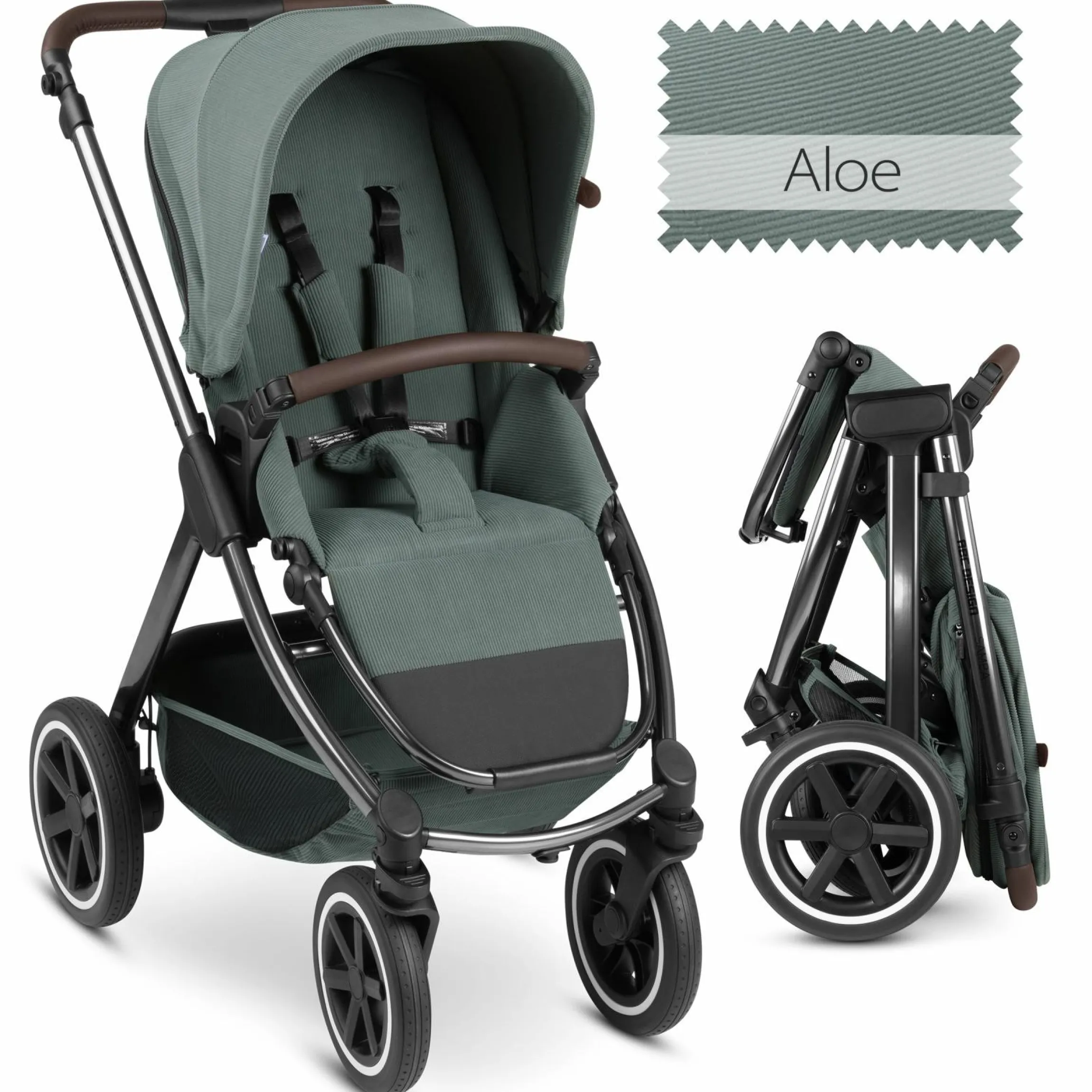 Buggy & Sportwagen Samba mit Sportsitz (ab ca. 9 Monate) - Aloe - Kollektion 2024